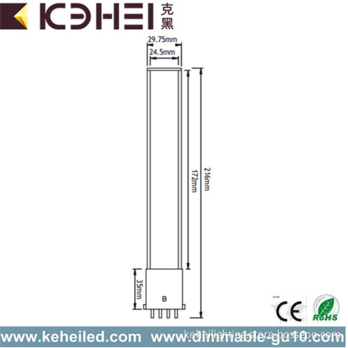 8W Plug PL Tubes 2G7 with Lifud Driver